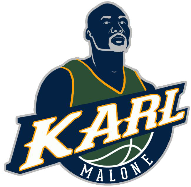 Utah Jazz Karl Malone Logo DIY iron on transfer (heat transfer) Utah Jazz Karl Malone Logo DIY iron on transfer (heat transfer)